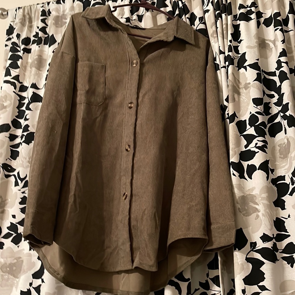 Cord Button down shirt